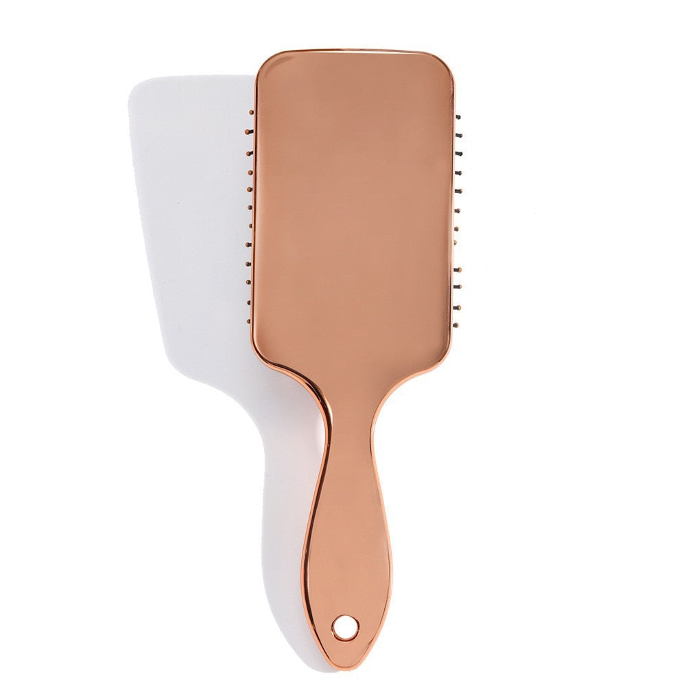 Rose Gold Hairbrush