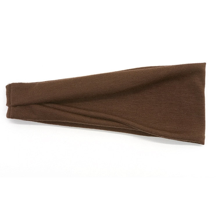 Solid Color Wide Width Headband