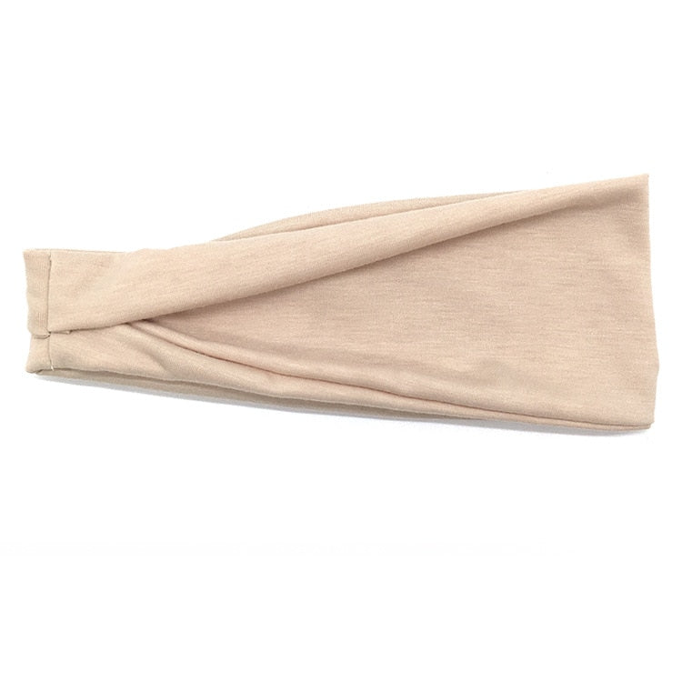 Solid Color Wide Width Headband