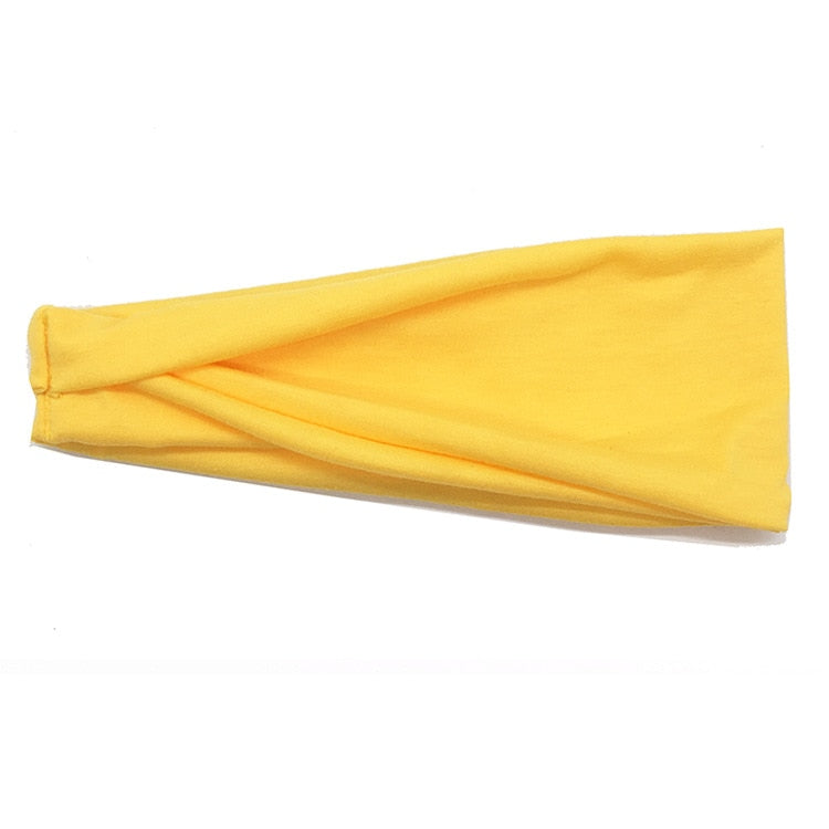 Solid Color Wide Width Headband