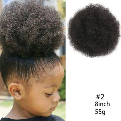 Afro Ponytail Puff (Compatible with 4a/4b/4c hair types)