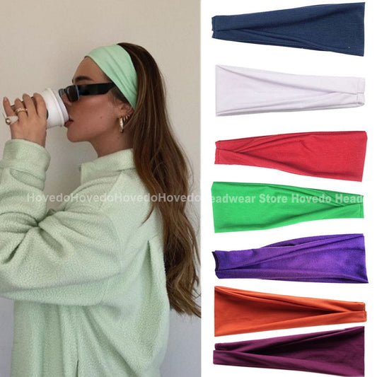 Solid Color Wide Width Headband