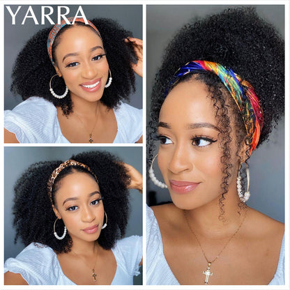 YARRA:  Afro Kinky Headband Wig